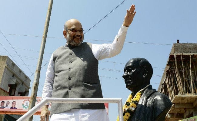 सरदार पटेल के घर से भाजपा अध्‍यक्ष अमित शाह ने की गुजरात गौरव यात्रा की शुरुआत, जानें क्या है प्लान