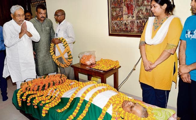 बिहार : भोला बाबू का अंतिम संस्कार आज, मुख्यमंत्री और राज्यपाल ने जताया शोक