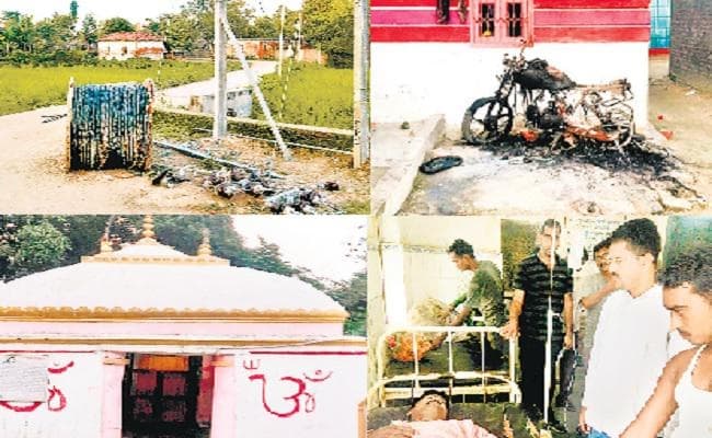 सीतामढ़ी में बिजली पोल को लेकर हिंसक झड़प मामला : तनाव बरकरार, पूर्व प्रमुख समेत 34 आरोपित