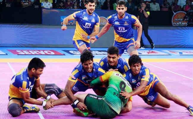 Pro Kabaddi 2017 : तमिल की टीम ने पटना को 40-37 से हराया