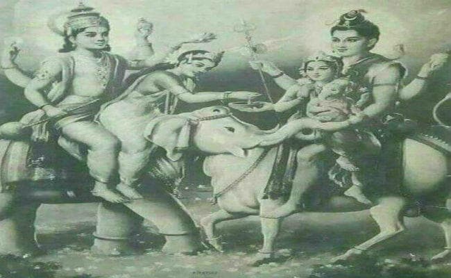 वायरल हो रही है भगवान शिव और विष्णु की तस्वीर, हैरान हो जायेंगे आप
