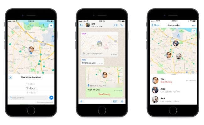 WhatsApp लाया नया फीचर, शेयर करें Live Location, यह है तरीका…!