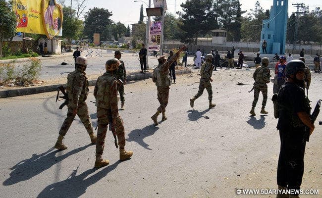 पाकिस्तान के क्वेटा में पुलिस वाहन को निशाना बनाकर विस्फोट, सात पुलिसकर्मियों की मौत, 22 घायल