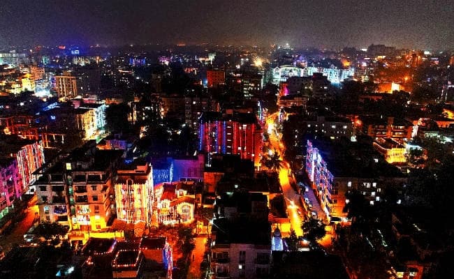 जगमगा उठी रांची, सबने कहा - संकल्प के नारे को दोहराना है, कोरोना को देश से भगाना है