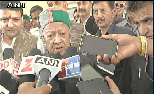 अर्की में कांग्रेस कमजोर, इसलिए मैं यहां से चुनाव लड़ रहा : वीरभद्र सिंह