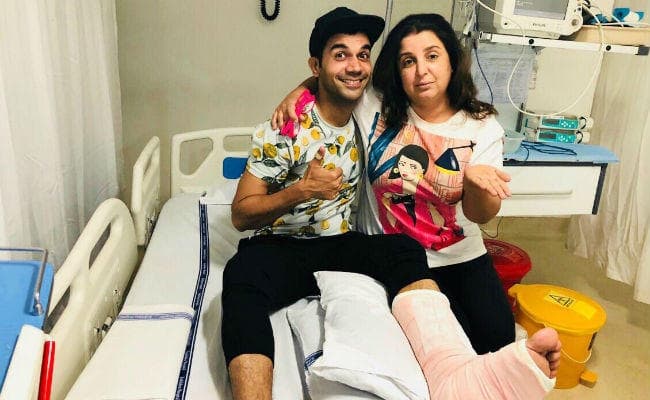 राजकुमार राव के पैर की हड्डी टूटी, ''लिप सिंग बैटल'' के सेट पर कर रहे थे शूटिंग