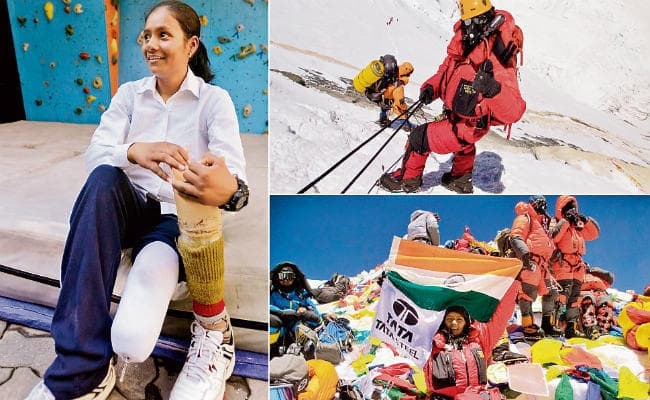 पद्मश्री पर्वतारोही अरुणिमा पर बनेगी फिल्म, ट्रेन से पैर कट जाने के बाद किया था एवरेस्ट फतह