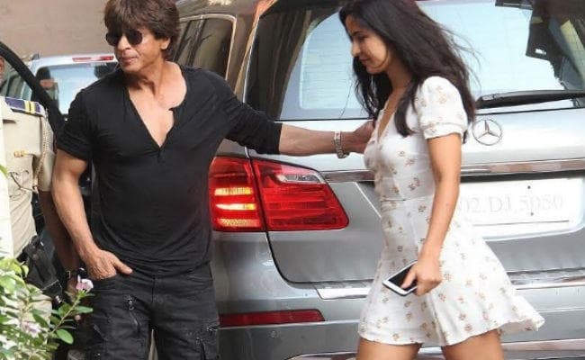 शाहरुख संग स्‍पॉट की गई कैटरीना कैफ, जानें क्‍या है माजरा ?