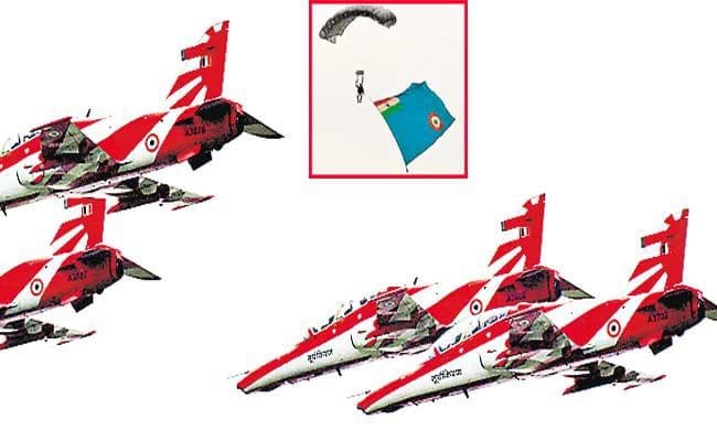 Dumka : एयर फोर्स ने कराया ताकत का एहसास, हॉक विमानों की कलाबाजी और करतब देख दंग रह गये लोग