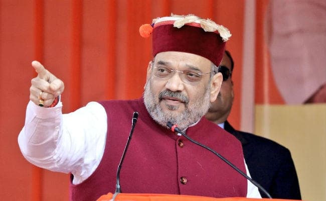 थुनाग में गरजे अमित शाह- राहुल दीवार पर लिख लें हिमाचल में बनेगी भाजपा सरकार