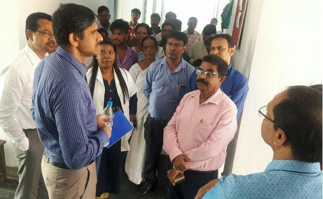 स्वास्थ्य विभाग की जमीनी हकीकत जानने पोटका पहुंची केंद्रीय टीम, मिली कई खामियां