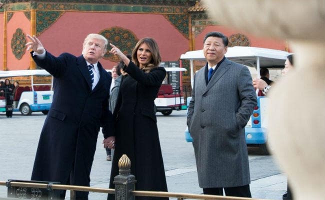 बीजिंग में ट्रंप ने कहा- उत्तर कोरिया को कंट्रोल करे चीन, शी बोले- हमारी कोशिश जारी