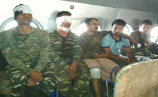 लातेहार : नक्सलियों के हमले में चार CRPF जवान घायल, मेडिका में भर्ती