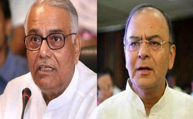 Moodys Rating से उत्साहित जेटली के तंज पर यशवंत ने किया कटाक्ष, संसद में करें मिडनाइट सेरेमनी