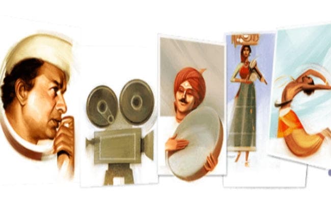 Google ने Doodle बनाकर वी शांताराम को किया याद