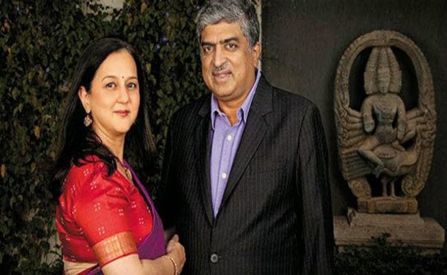 बिल गेट्स के गिविंग प्लेज से जुड़े नीलेकणी दंपती, समाजसेवा के लिए दान करेंगे आधी संपत्ति