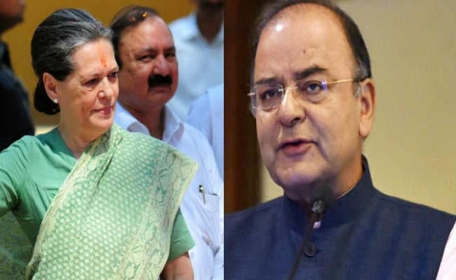 संसद का शीत सत्र बुलाने का मामला : सोनिया पर जेटली का पलटवार