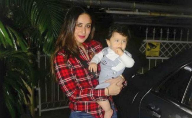 MOM करीना संग आउटिंग करते दिखे क्‍यूट तैमूर अली खान, देखें तसवीरें