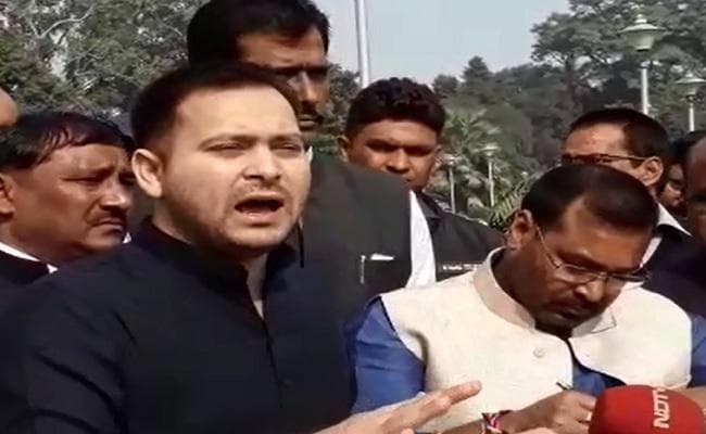 VIDEO : सदन में राजद-जदयू विधायक के बीच झड़प पर बोले तेजस्वी, ये है नीतीश जी का राज