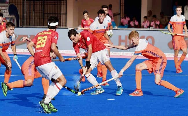 हॉकी विश्व लीग फाइनल : बेल्जियम, स्पेन ने पूल ए में उलटफेर किया