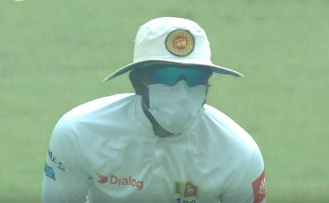 दिल्ली के ''विराट'' पॉल्यूशन से डरी श्रीलंकाई टीम, मास्क लगाकर फिल्डिंग कर रहे खिलाड़ी