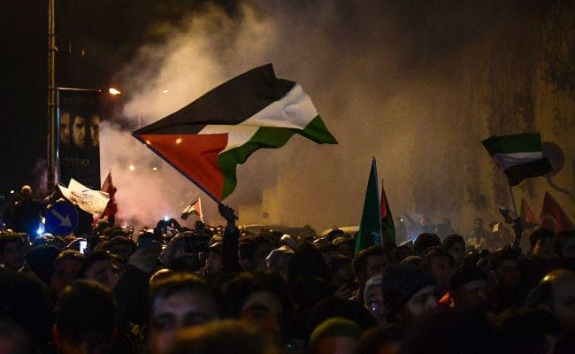 ट्रंप की घोषणा के बाद मिडिल ईस्ट में प्रदर्शन शुरू, फिलिस्तीनी राजनयिक ने कहा- यह युद्ध की घोषणा है