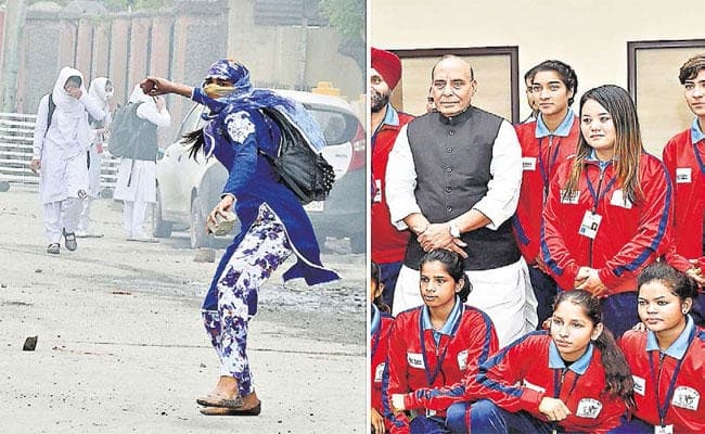 पत्थरबाजों की पोस्टर गर्ल अफशां बनी फुटबॉल टीम की कप्तान