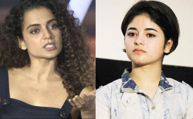 जायरा वसीम छेड़छाड़ मामला: बोली कंगना रनौत - मैं होती तो उसका पैर तोड़ देती...