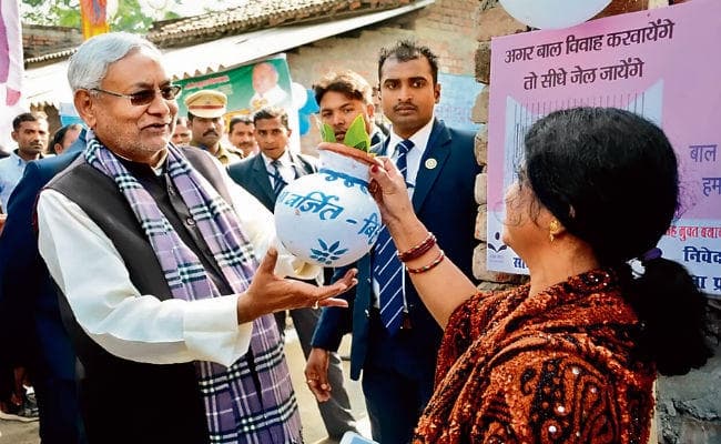 नीतीश की दूसरे चरण की यात्रा स्थगित, सीतामढ़ी और शिवहर यात्रा में कहा, दहेज वाली शादी में नहीं जाएं