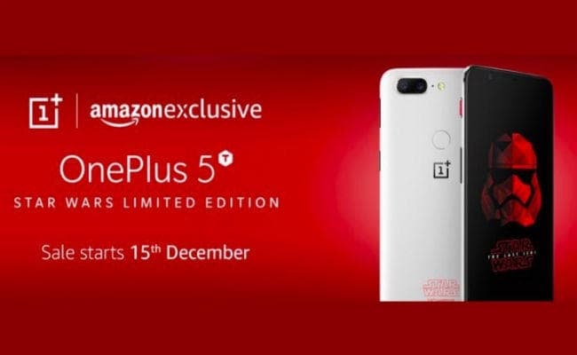 8GB रैम वाला OnePlus 5T Star Wars एडिशन इतने में मिल रहा Amazon पर