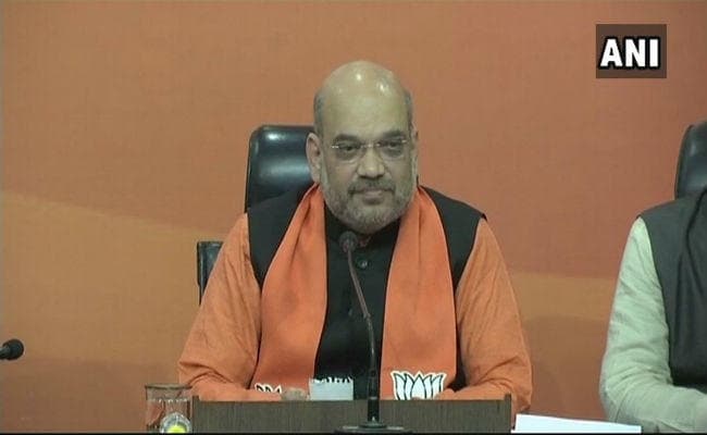 जातिवाद व भाषा के गिरे स्तर के कारण गुजरात में हमारी सीटें कम हुई : अमित शाह