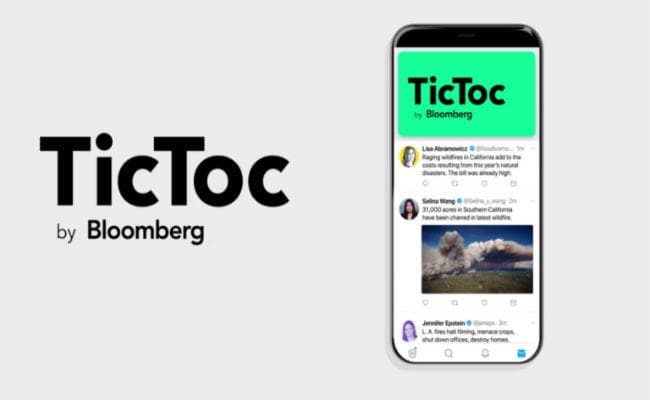 Twitter ने Bloomberg के साथ मिल कर शुरू किया 24/7 न्यूज नेटवर्क TicToc