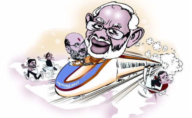 शाह ने कहा, वंशवाद, जातिवाद पर विकास की हुई जीत, वहीं राहुल पर इन्‍होंने कसा तंज कहा, सिर मुड़ाते ही ओले पड़े