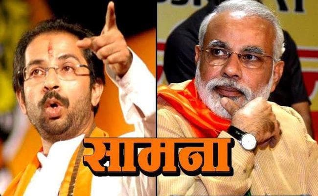 शिवसेना ने भाजपा पर किया तीखा प्रहार, बोली - गुजरात के चुनावी नतीजों से हिल गया विकास का गुजरात मॉडल