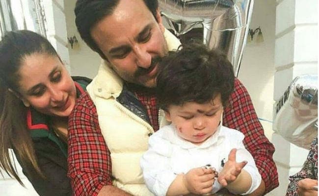 तैमूर के बर्थडे पर ग्रैंड सेली‍ब्रेशन, ऐसा था केक, देखें पार्टी की चुनिंदा तसवीरें...