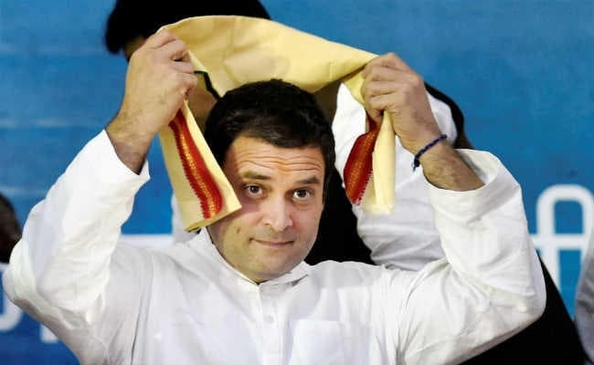 भाजपा की कोई फिल्म फ्रेंचाइजी होती तो उसका नाम ''लाइ हार्ड'' होता : राहुल गांधी