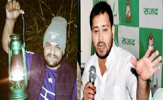 हार्दिक पटेल ने थामी लालटेन, तेजस्वी ने कहा- भाई, जलाते रहना है मोहब्बत की लालटेन