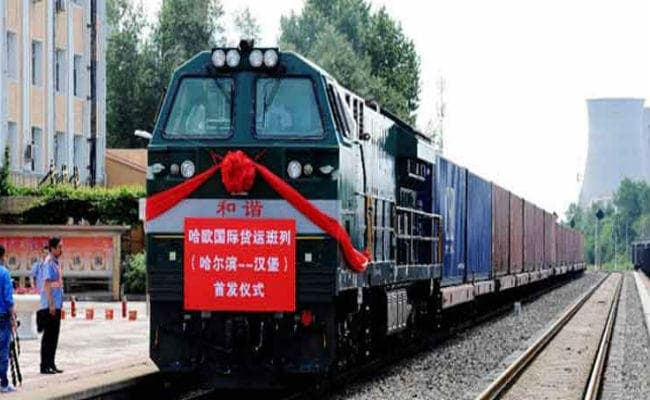 सात देश पार कर चीन से ब्रिटेन जायेगी मालगाड़ी