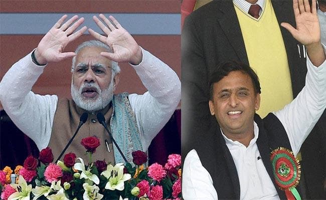 ओपिनियन पोल का दावा, मुलायम-अखिलेश अलग हुए तो यूपी में बनेगी भाजपा सरकार