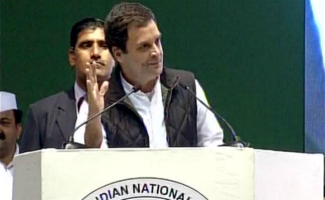 कांग्रेस के जन वेदना सम्मेलन में राहुल गांधी नरेंद्र मोदी-अमिताभ बच्चन की नकल उतारते दिखे, VIDEO