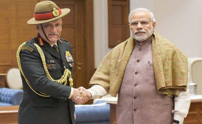 प्रधानमंत्री से मिले सेना प्रमुख