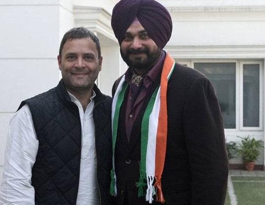 अमृतसर पूर्व से कांग्रेस के हाथ के साथ चुनाव लड़ेंगे सिद्धू