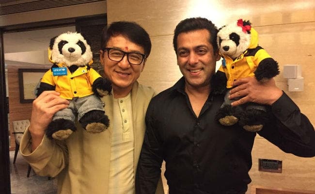 सलमान से मिले जैकी चेन, बॉलीवुड की ऐसी फिल्‍मों में काम करने की जताई इच्‍छा