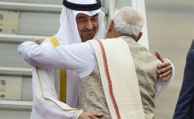India में अबू धाबी के शहजादे का PM मोदी ने किया स्‍वागत, अहम समझौतों पर होंगे हस्‍ताक्षर