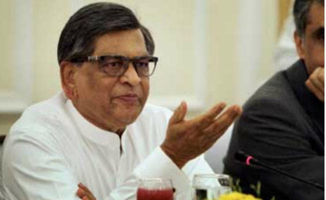 दिग्गज नेता एसएम कृष्णा ने कांग्रेस से दिया इस्तीफा