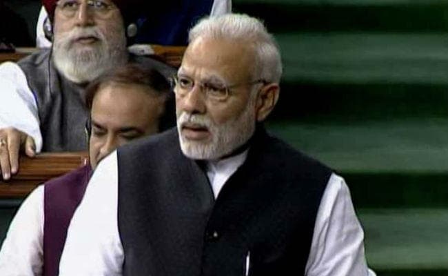 लोकसभा में पीएम मोदी ने कसा राहुल गांधी पर तंज कहा- आखिर भूकंप आ ही गया