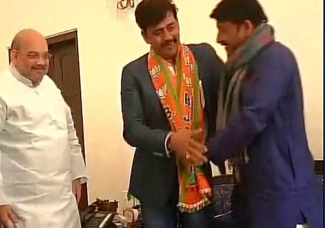 रवि किशन भाजपा में हुए शामिल कहा, मेरा ध्यान विकास की तरफ