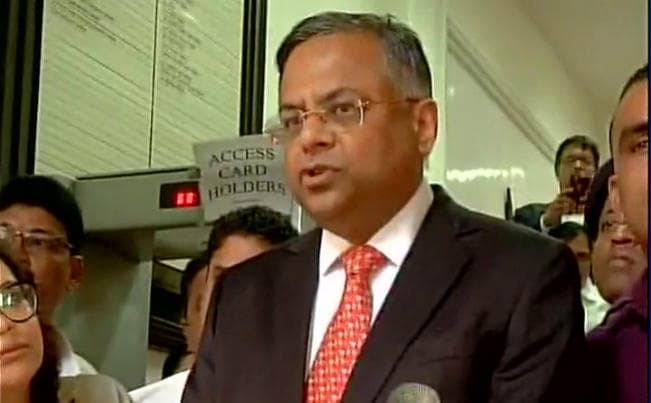 रतन टाटा के साथ बांबे हाउस पहुंचे एन चंद्रशेखरन, आज से टाटा समूह के चेयरमैन का पद संभालेंगे