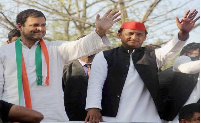 चुनाव प्रचार के अंतिम दिन अमित शाह और राहुल-अखिलेश ने किए रोड शो