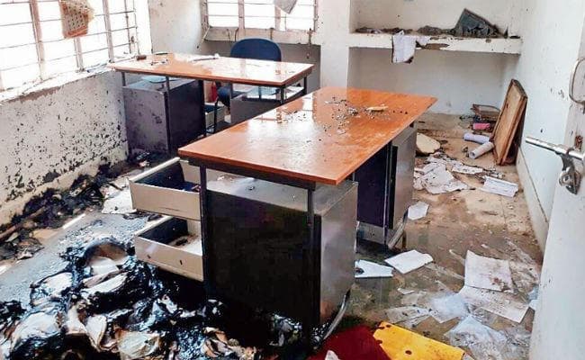 बिहार/आरा : बड़हरा थाने में आगजनी में शामिल 31 गिरफ्तार